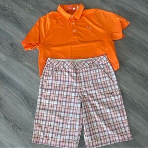 Puma Golf Men's Polo & Shorts Bundle